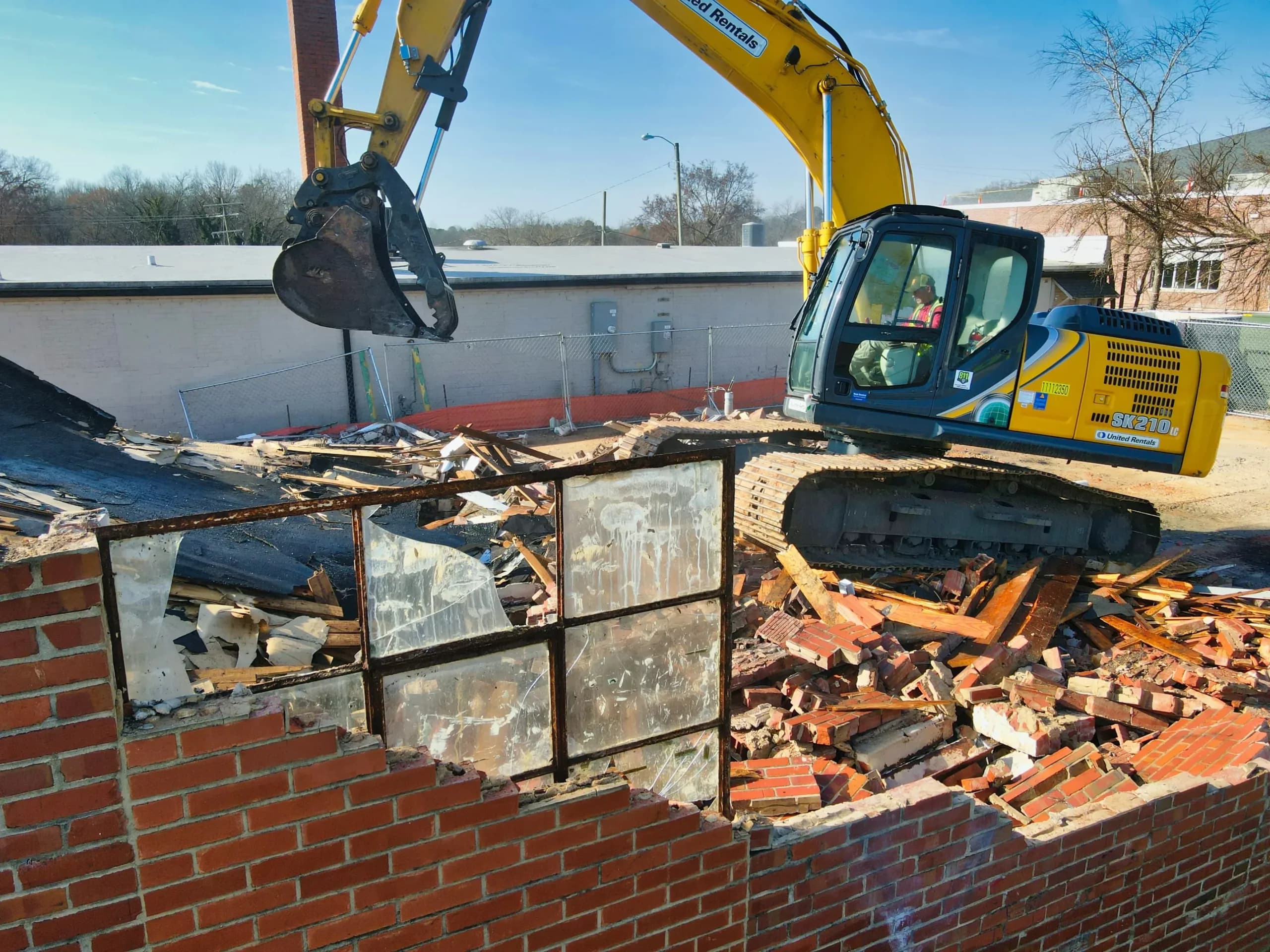 Demolition & Escavation Process